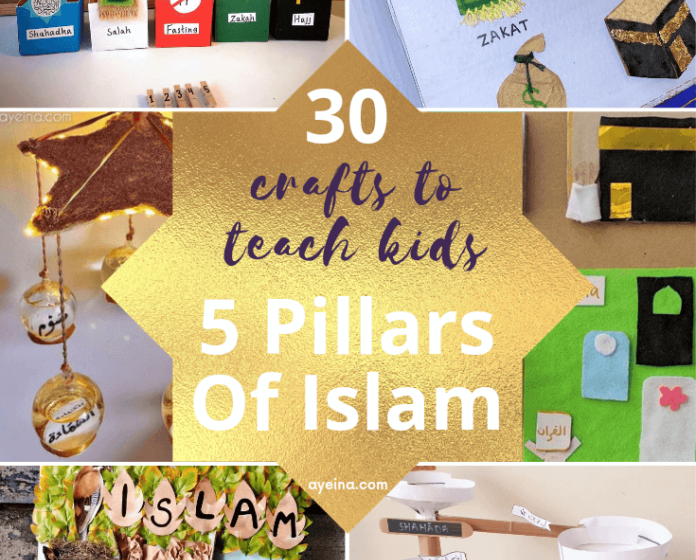 30 Crafts to Teach Kids 5 Pillars of Islam