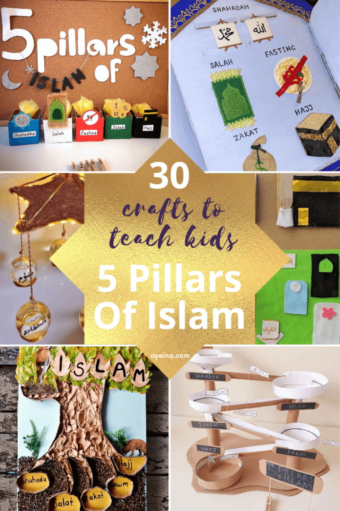 30 Crafts to Teach Kids 5 Pillars of Islam