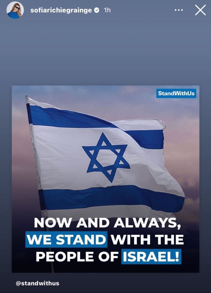 24 Celebrities Supporting Israel That You Should Unfollow