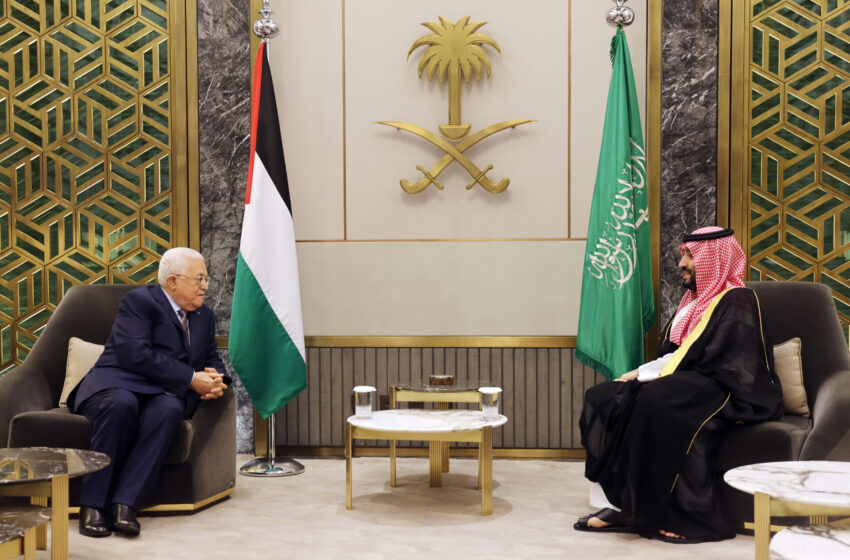  Crown Prince Mohammad Bin Salman Says Saudi Arabia Supports Palestine