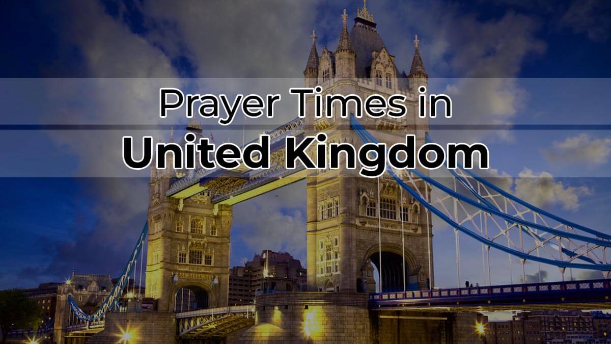 Prayer Times in the United Kingdom