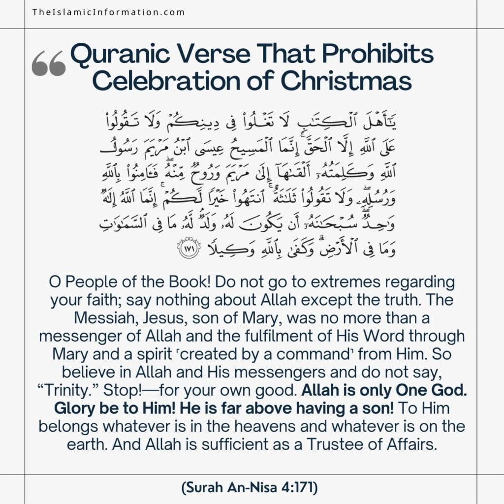 Is It Haram or Halal To Celebrate Christmas For Muslim In Islam?