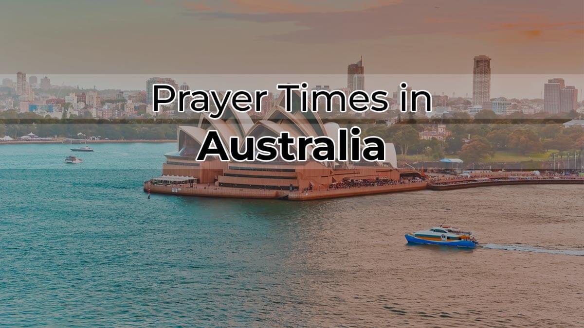 Prayer Times in Australia – Faiz e Islam