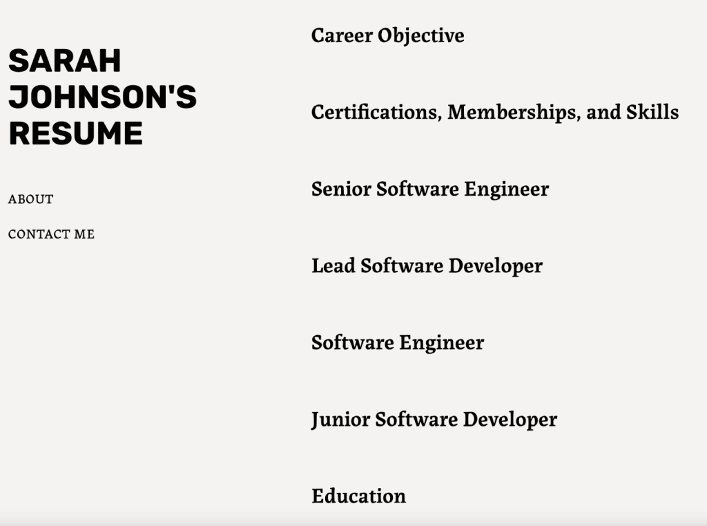 Create a Stellar Resume Using Any WordPress.com Theme