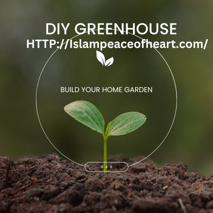 #DIY Green House – IslamPeaceOfHeart