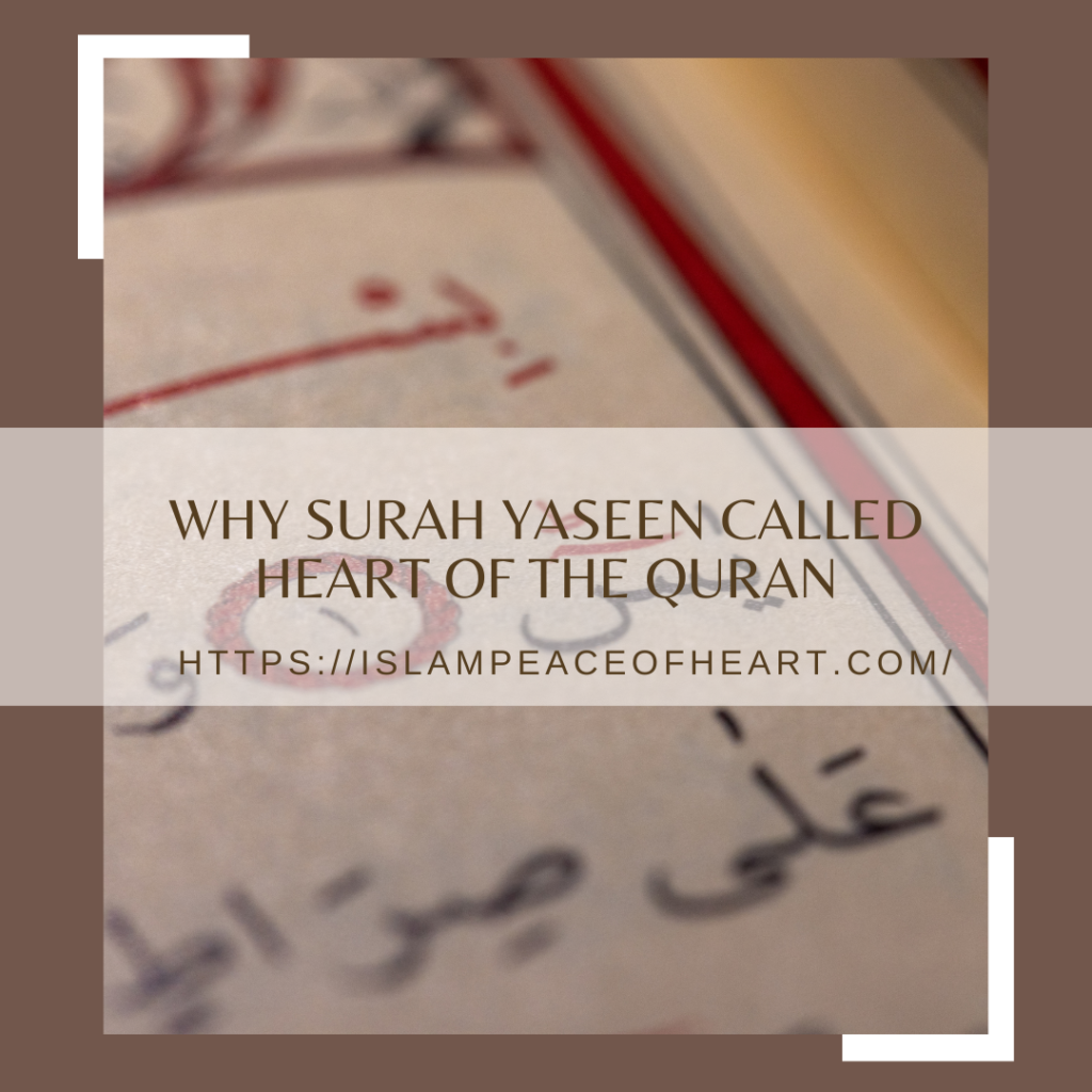 #Why Surah Yaseen Called Heart Of The Quran – Islam Peace