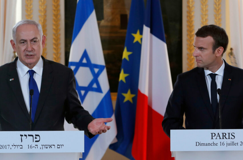  Israel Was Created By a UN Decision, French President Reminds Netanyahu