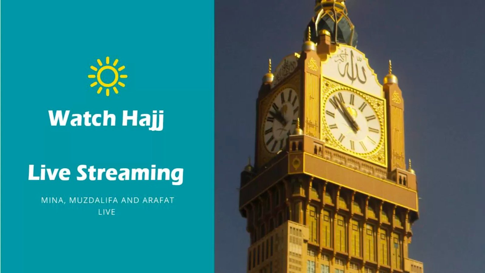 Watch Hajj 2025 Live Streaming