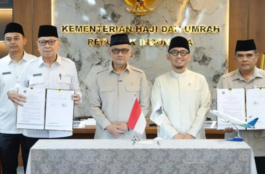  Garuda Indonesia to Transport Indonesian Hajj Pilgrims from 2026 to 2028