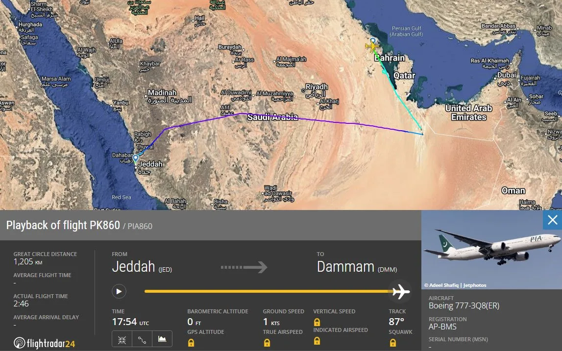 PIA Flight 860 Makes Emergency Landing in Saudi Arabia with Umrah Pilgrims Onboard