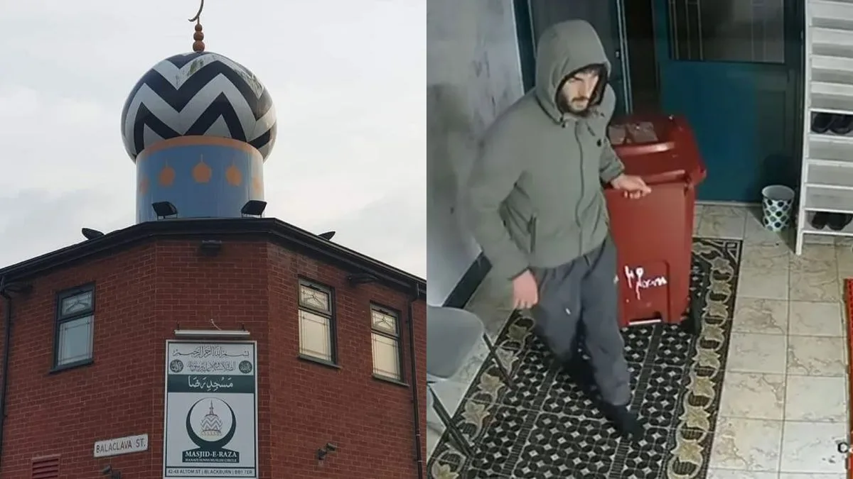 Donation Box Stolen from Masjid-e-Raza Mosque in Blackburn