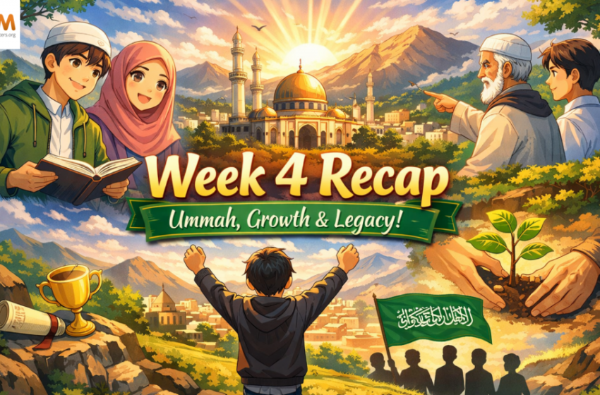  Building From the Ground Up: Week 4 Recap | Night 28 with the Qur’an