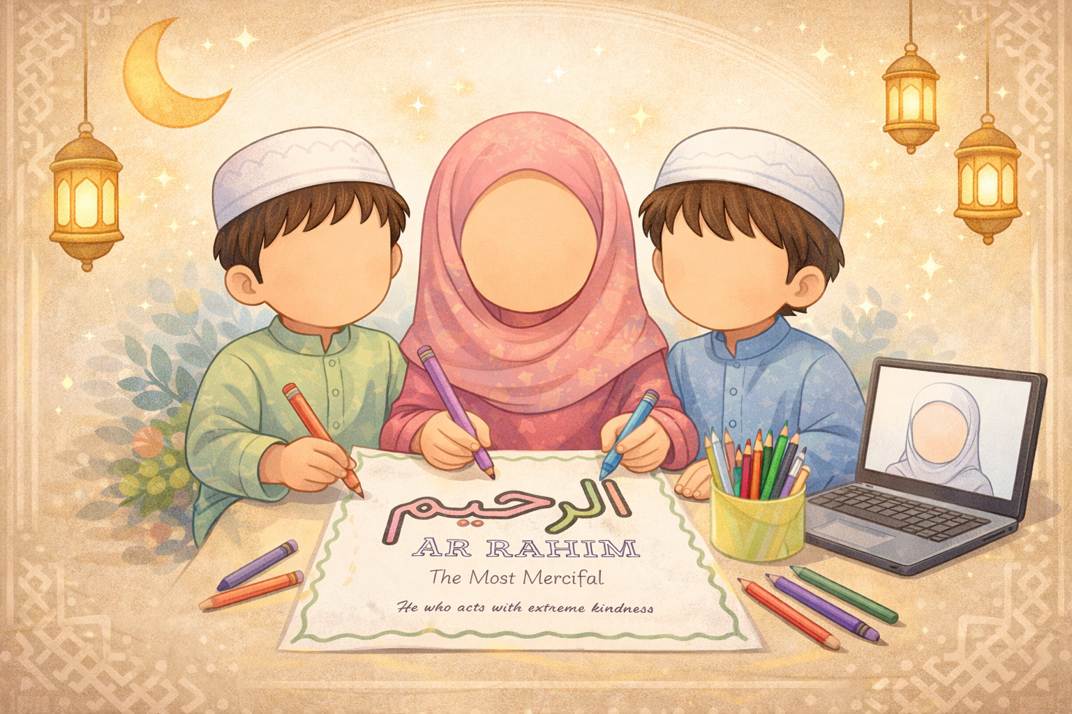 FREE Ramadan Webinar On 99 Names Of Allah For Kids