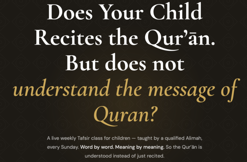  Tafsir For Teenagers: Understand The Message Of Quran